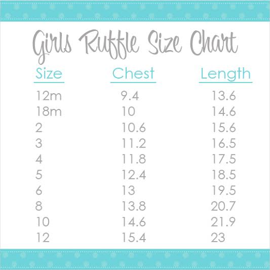 Blanks Boutique Size Chart