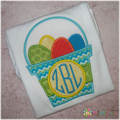 Monogram Easter Basket